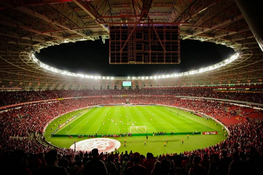 Estadio Beira Rio - Internacional contra São Paulo –Liga Brasil 2026– 1 de Abril (19:30 hora local)