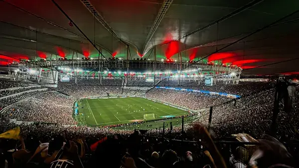 Estadio. Flamengo contra Vasco da Gama