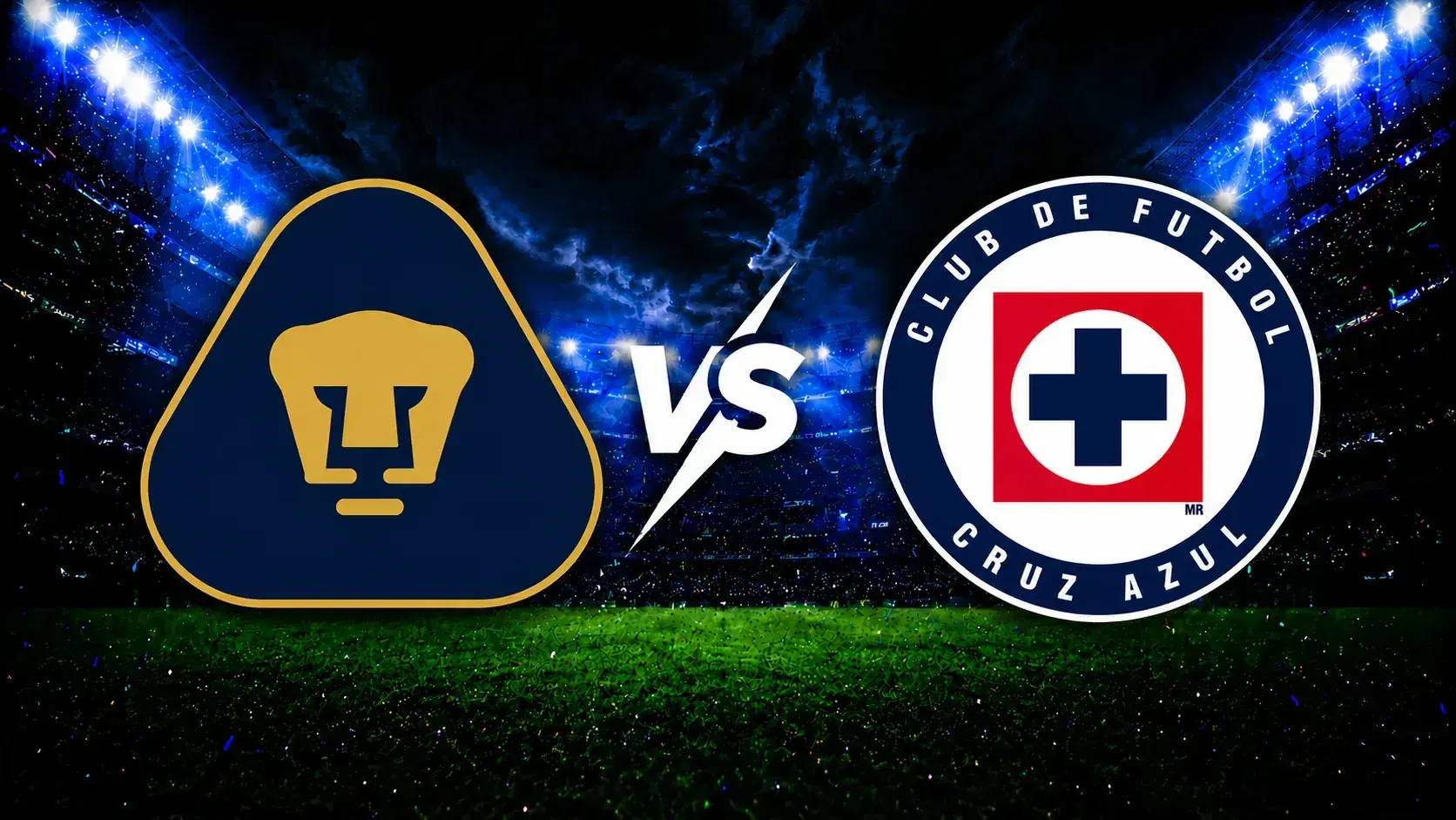 Pumas UNAM contra Cruz Azul