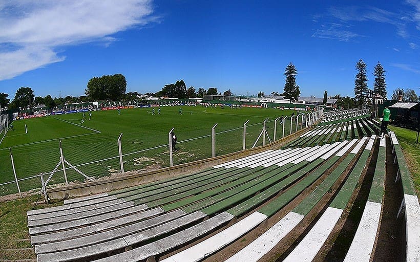 Estadio. Racing contra Progreso
