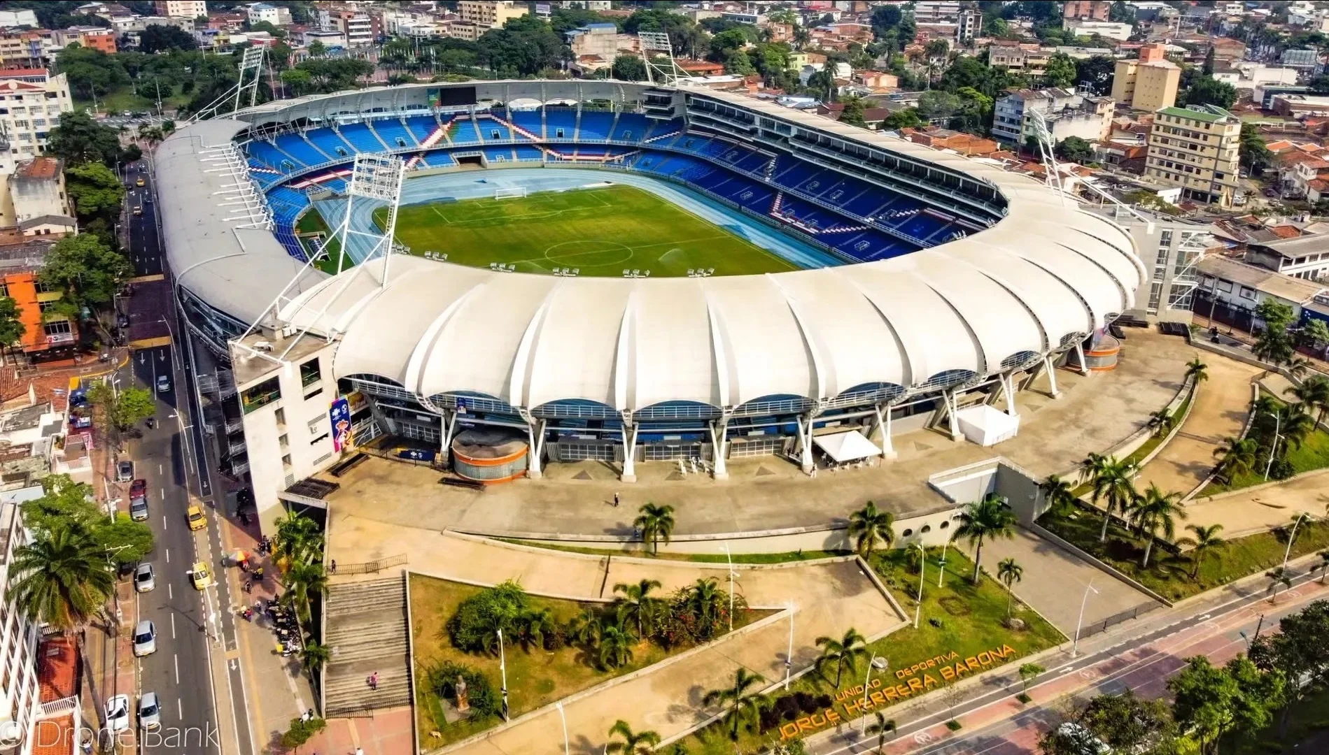 Estadio. América de Cali contra Millonarios
