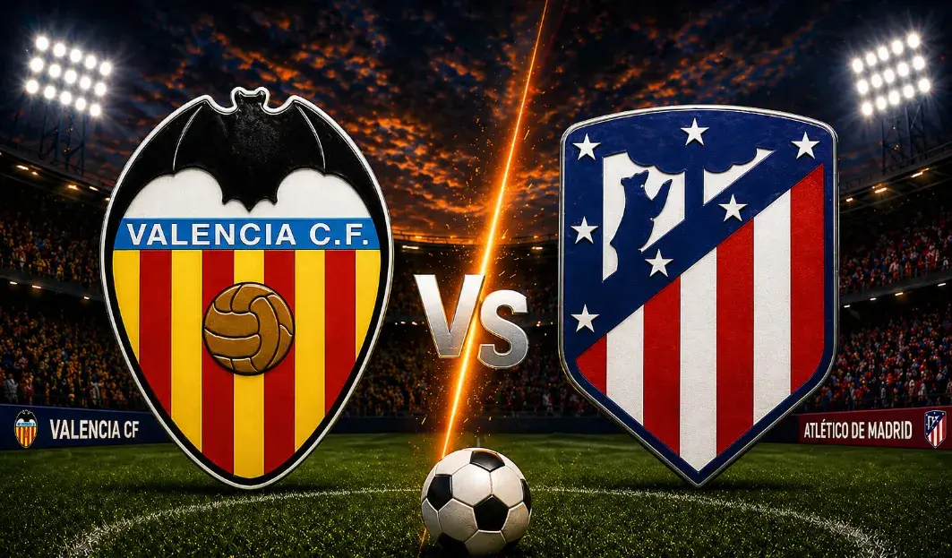Valencia contra Atlético de Madrid