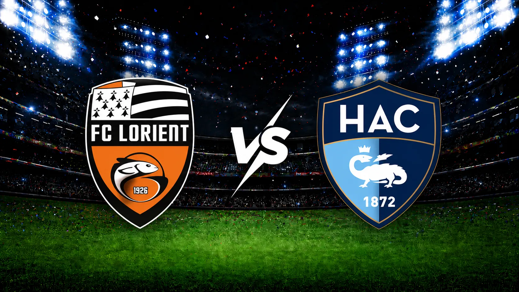 Lorient vs Le Havre Lorient contra Le Havre se enfrentan por la Liga 1 de Francia.