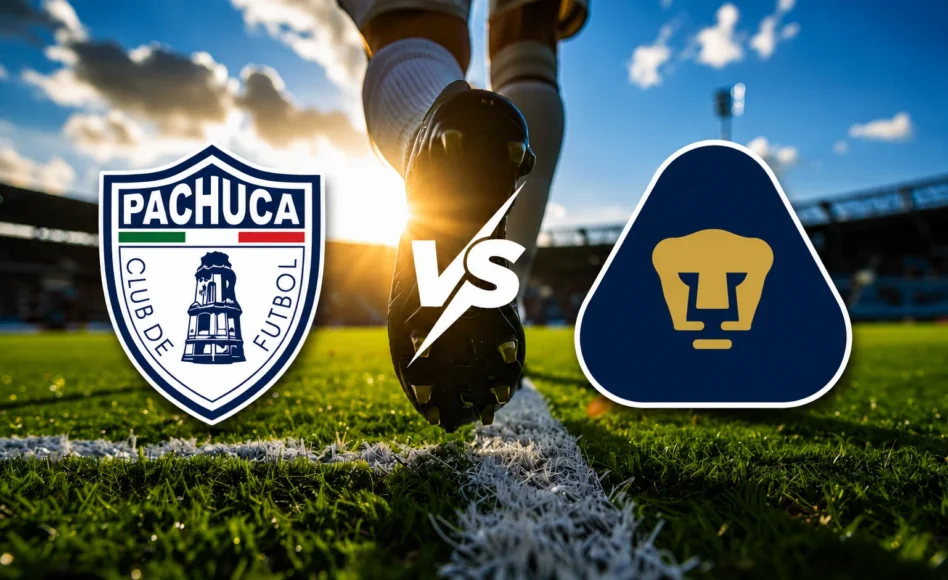 Pachuca contra Pumas UNAM -Semifinales Ida Liga MX Primera División- 14 de Mayo (19:00 hora local)