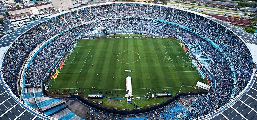 Estadio. Racing contra Botafogo