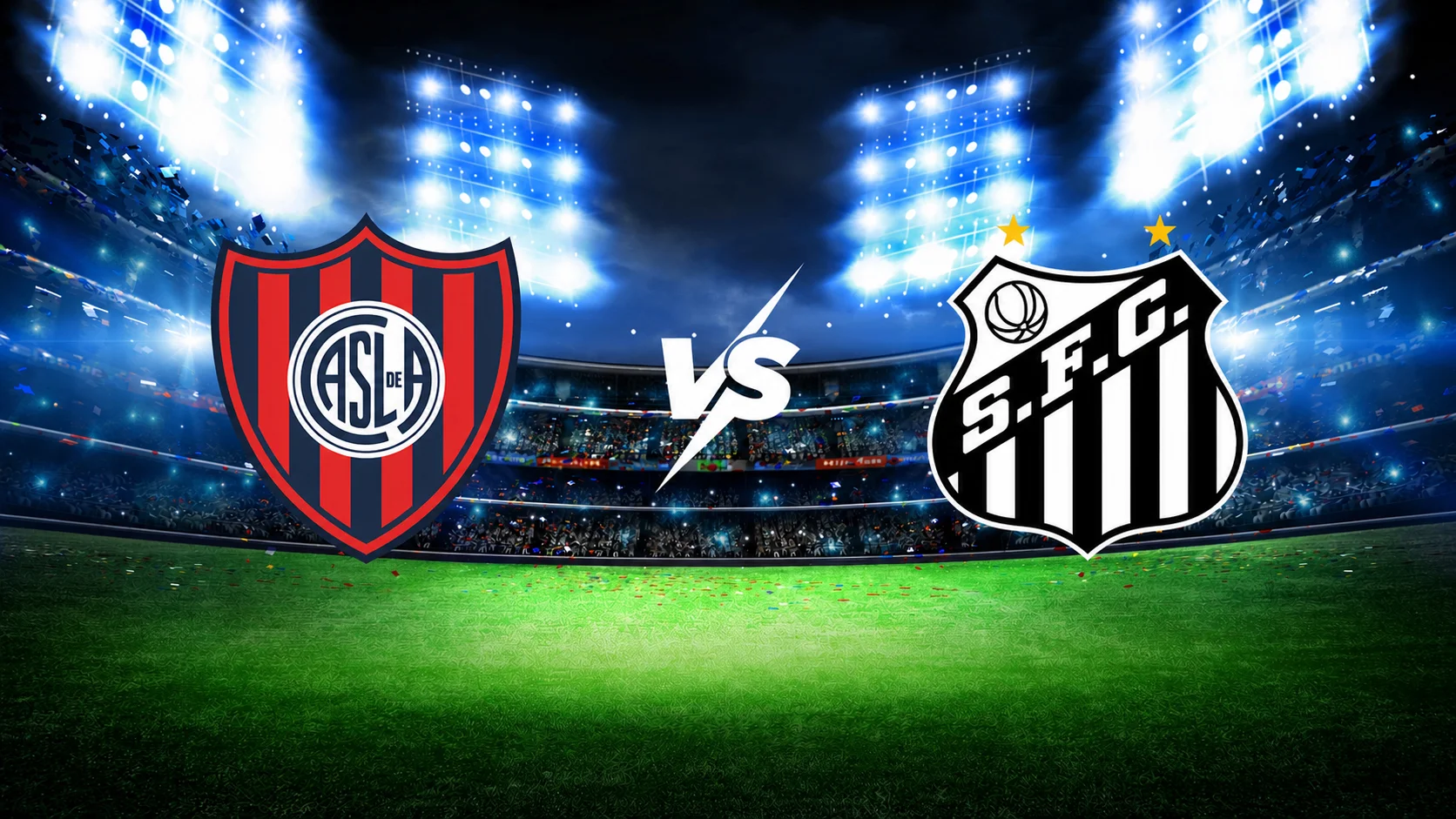 San Lorenzo contra Santos
