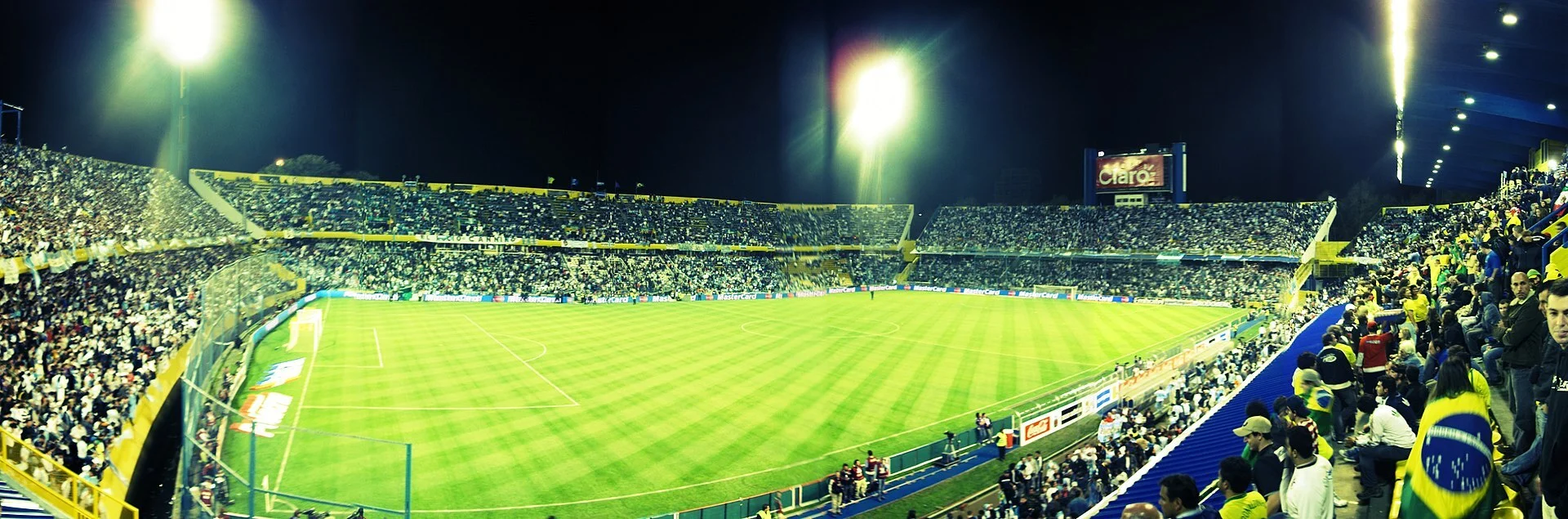 Estadio. Rosario Central contra Racing Club