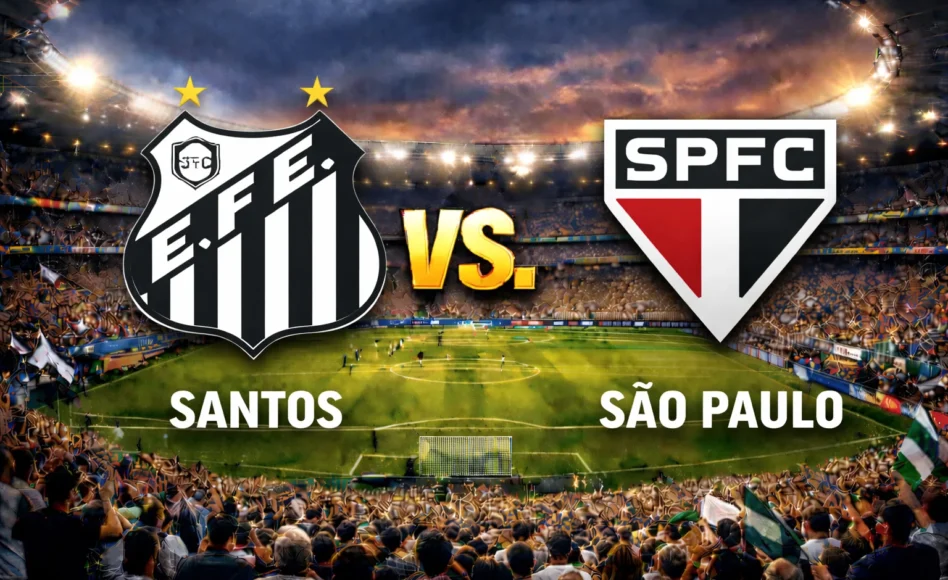 Santos contra São Paulo –Liga Brasil 2026 – 4 de Febrero (20:00 hora local)