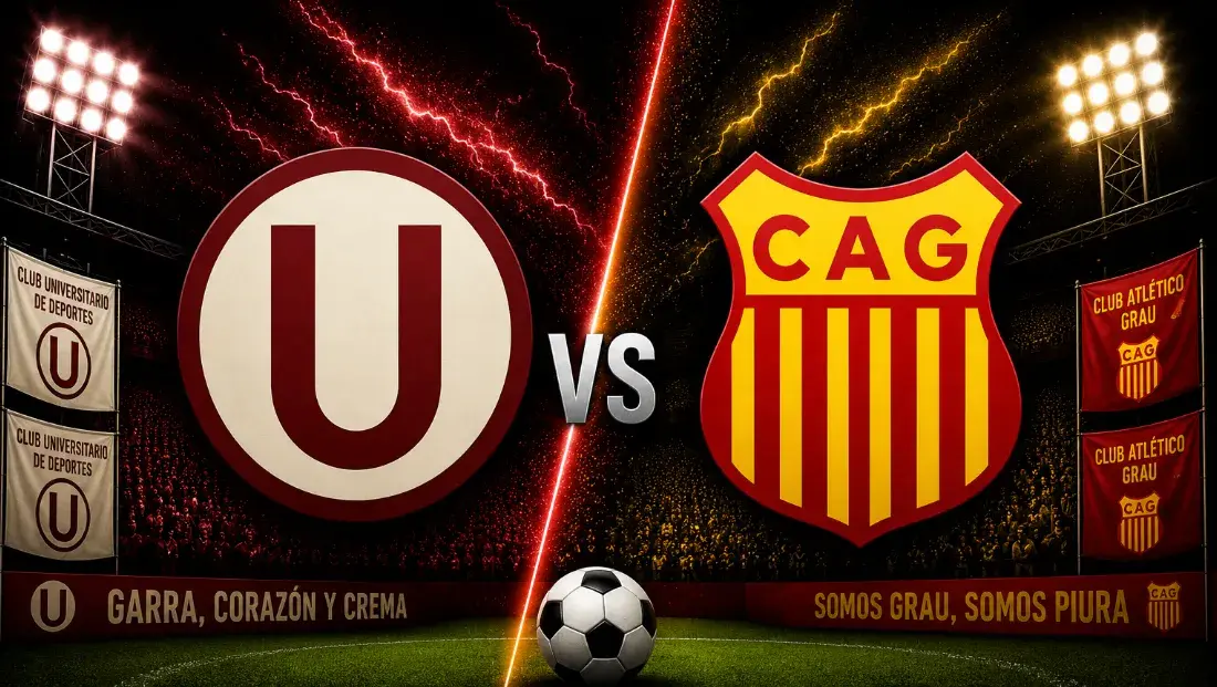 Universitario contra Atlético Grau