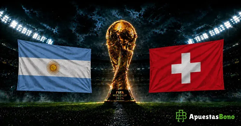 Argentina contra Suiza juegan el 11 de julio.