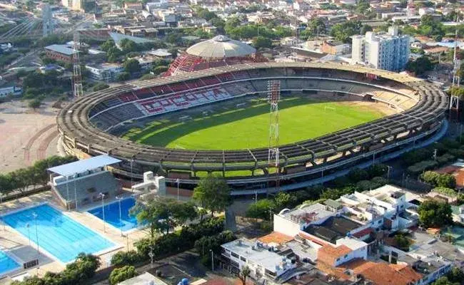 Estadio. Cúcuta contra Junior