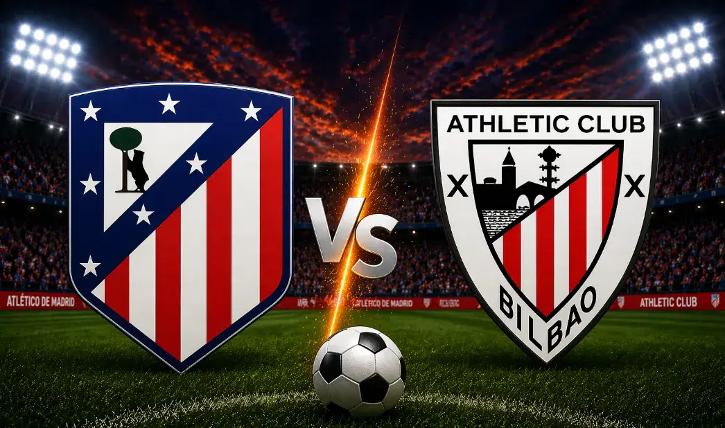Atlético de Madrid contra Athletic Club