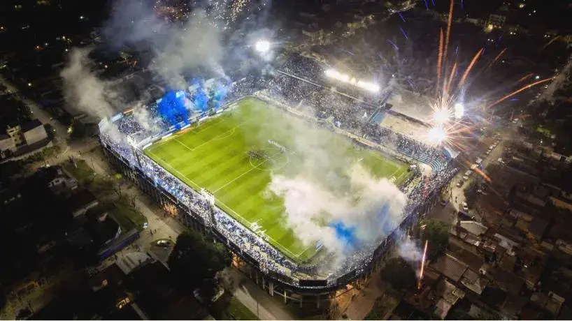 Estadio. Atlético Tucumán contra Banfield