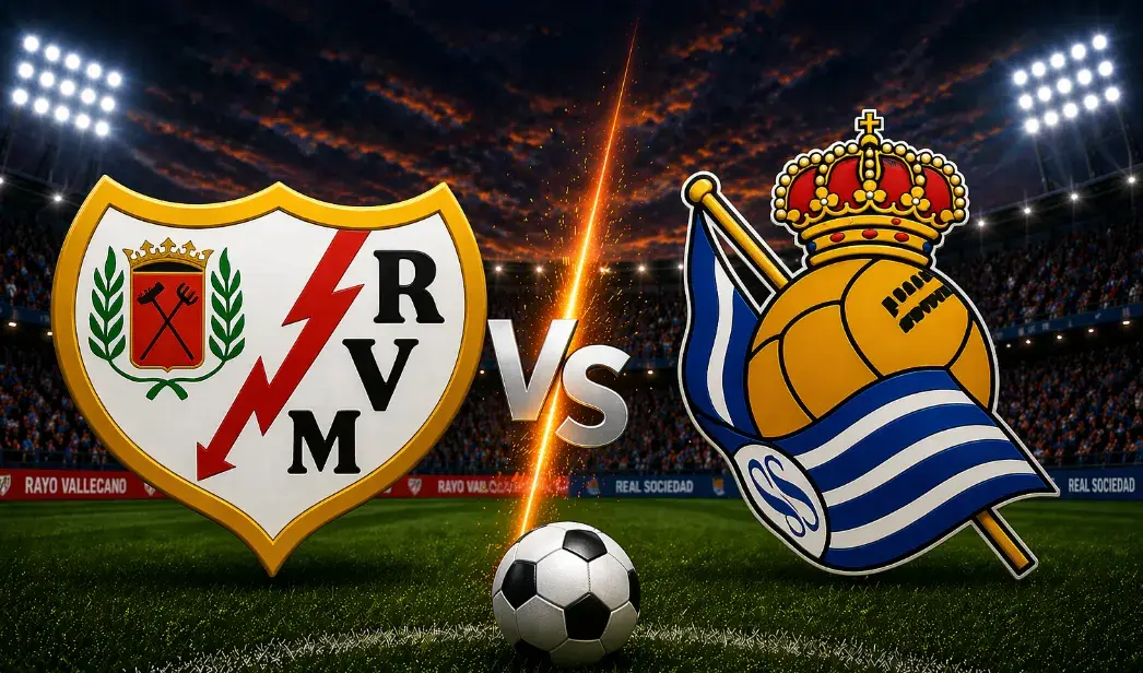 Rayo Vallecano contra Real Sociedad