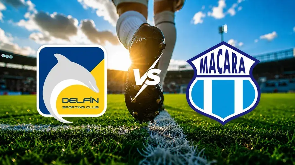 Predicción de Delfín contra Macará por la LigaPro Ecuador 2026 el viernes 17 de julio. 