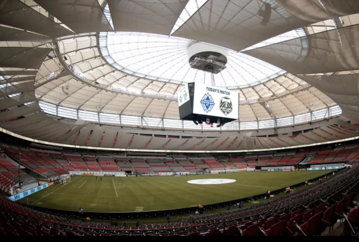 Estadio. Canadá contra Catar