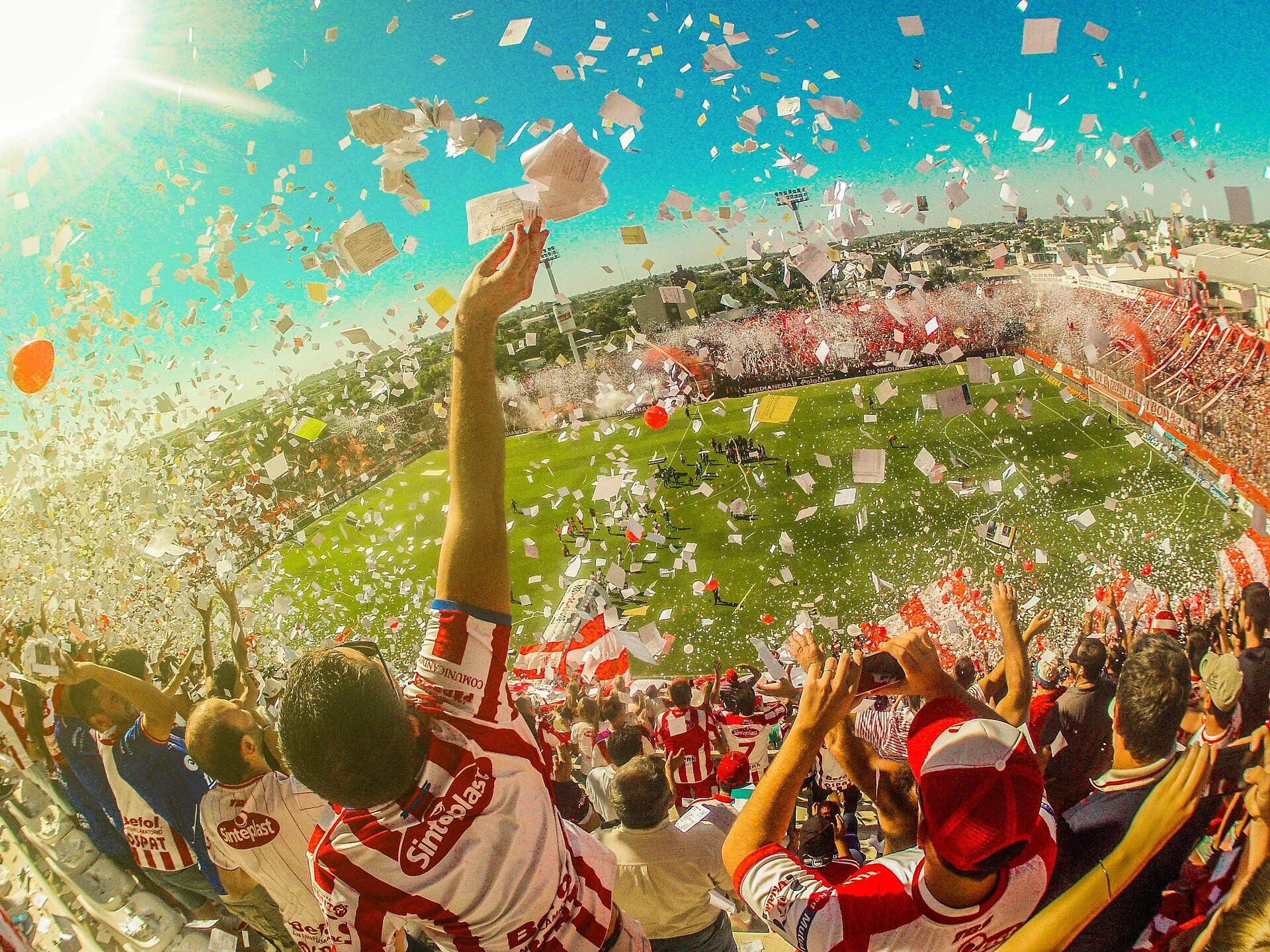 Estadio. Unión contra Newell's