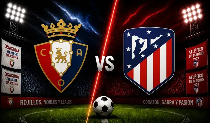Osasuna contra Atlético de Madrid