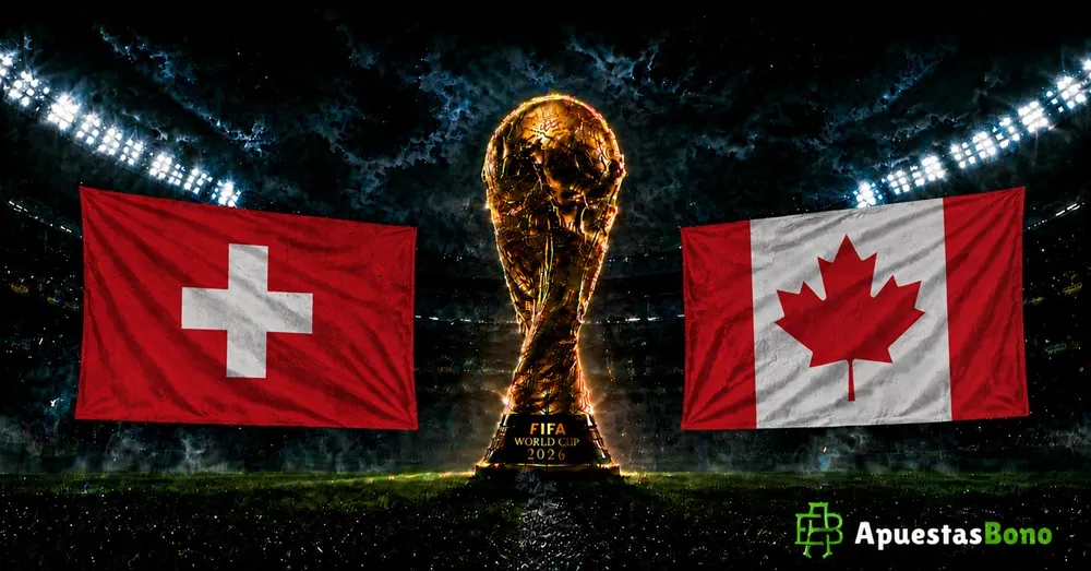 Suiza contra Canadá juegan el 24 de junio.
